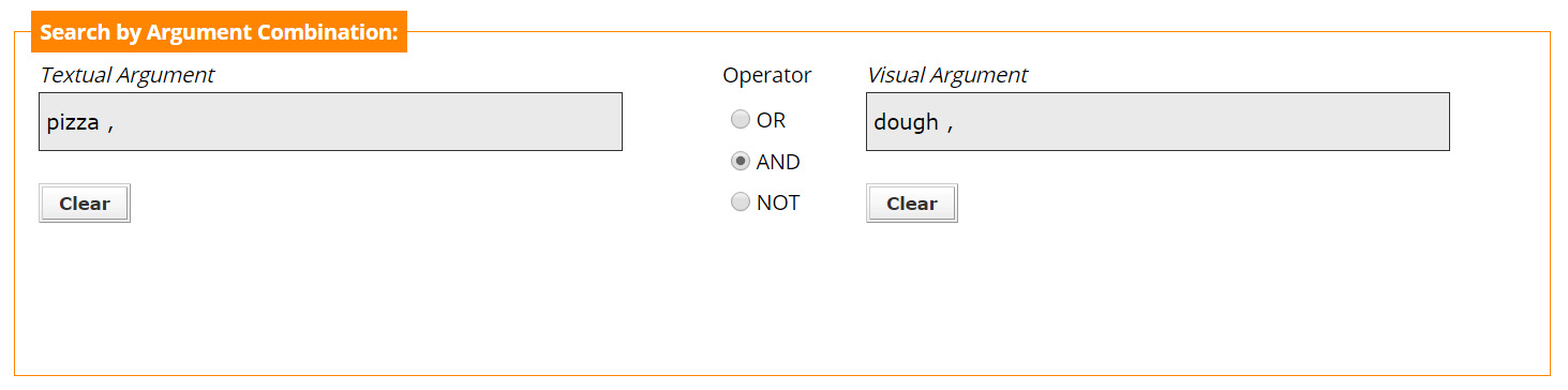 Argument Combination Search